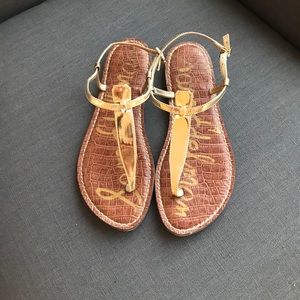 Sam Edelman Gigi Gold Sandals